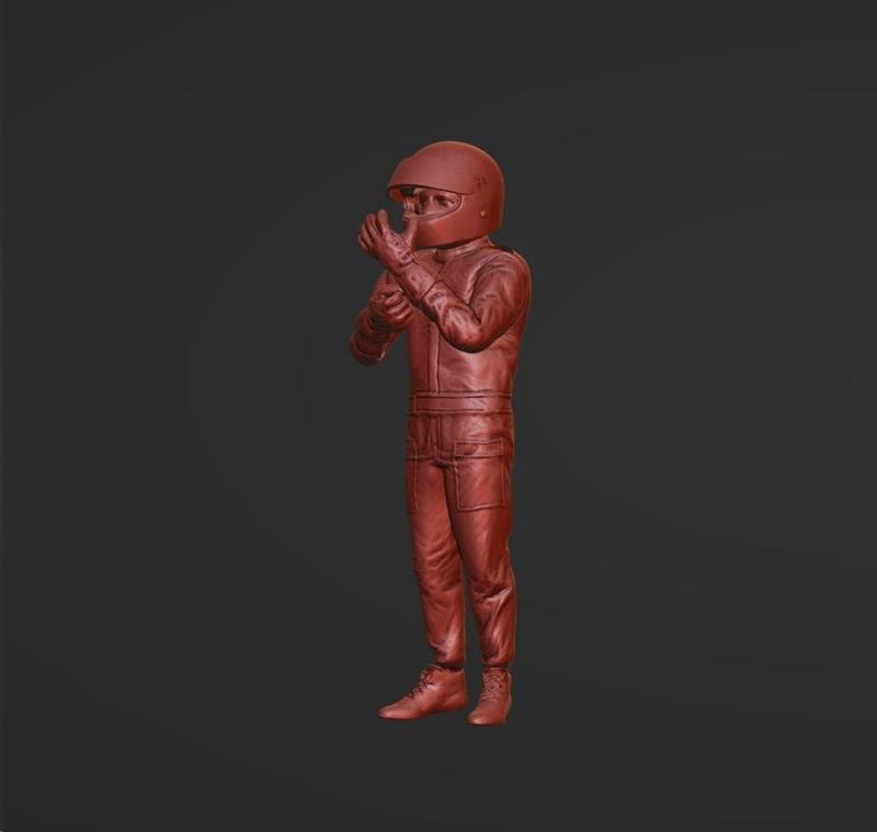 F1 POSE GLOVES, HELMET, SUIT F1 80