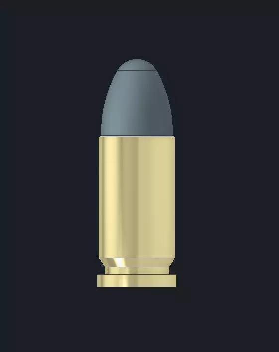 9mm dummy bullet