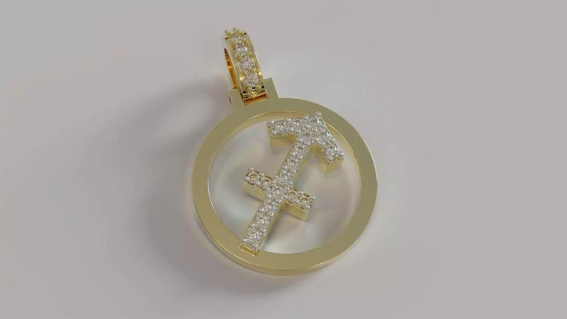 horoscope pendant
