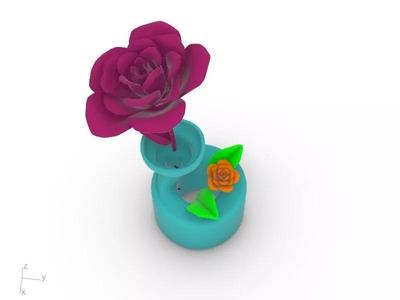 modern flower vase