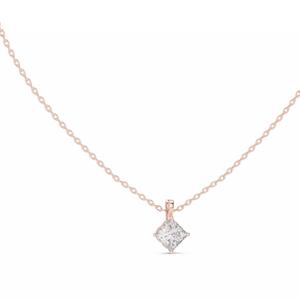 Princess Mono Solitaire Pendant 3dm stl renders Animation Videos