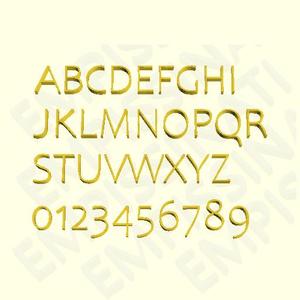 CANDARA - 3D LETTERS, NUMBERS AND SYMBOLS