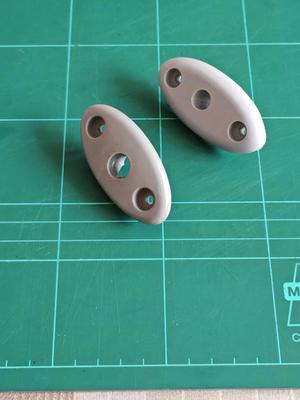 Ford Fiesta MK5 2002-2008 -sun visor support