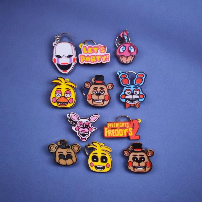 KEY CHAIN / KEY RINGS : FIVE AT NIGHT AT FREDDY'S 2