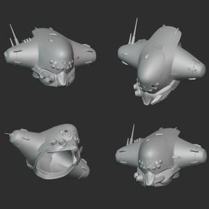 MASS EFFECT ALIEN MASK 3D STL FILE | MASS EFFECT ALIEN MASK DIGITAL FILE