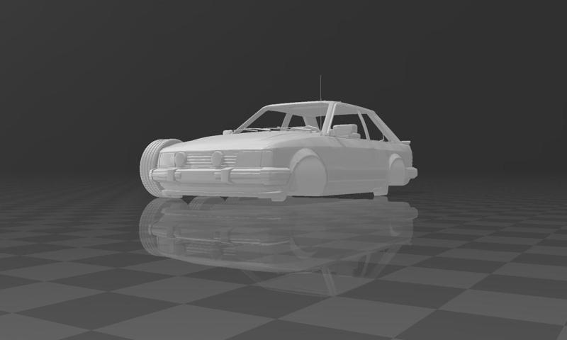 86 Ford Escort XR3 Diecast