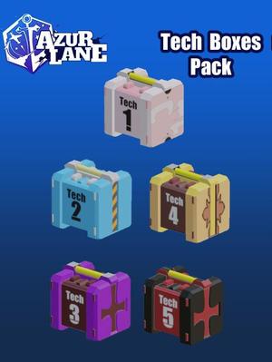 Pack Azur Lane Tech Box and meowfficer