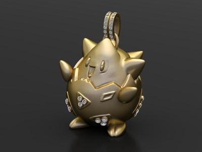 Togepi Alcanicia Pendant
