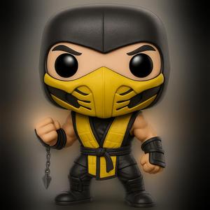 FUNKO POP SCORPION MORTAL KOMBAT