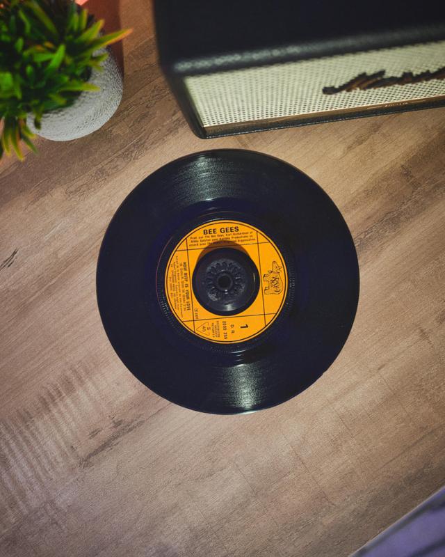 45 rpm vinyl centering machine