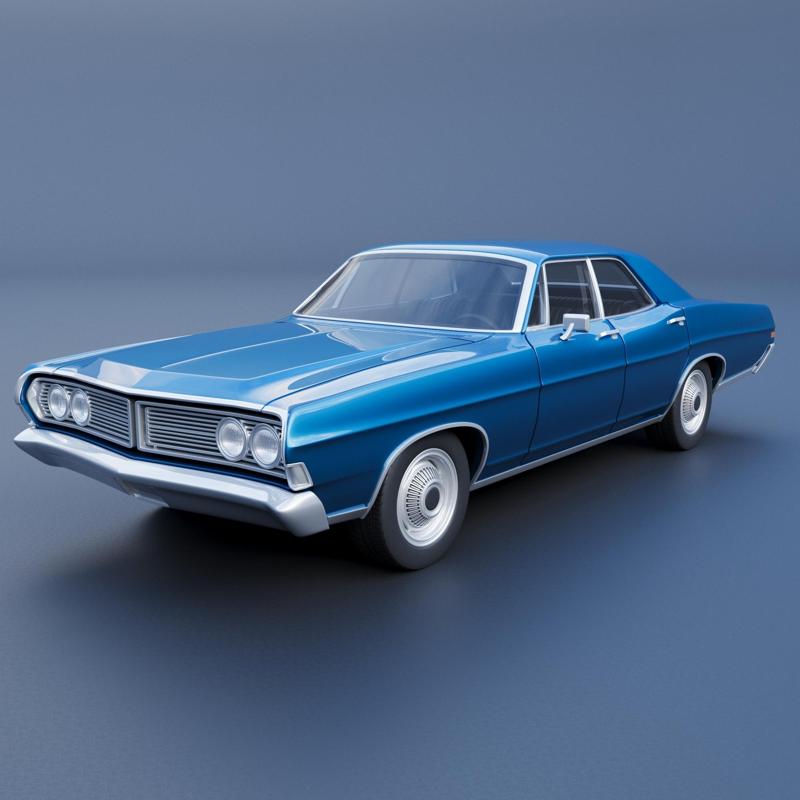 Ford Galaxie 500 4 Door 1968