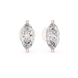 Marquise Solitaire Studs 3dm stl renders animation videos