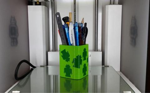 dual extrusion ultibot pencil box