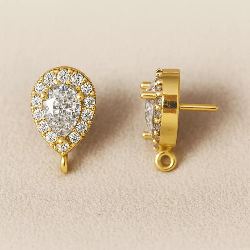 Pear earrings Model 7826