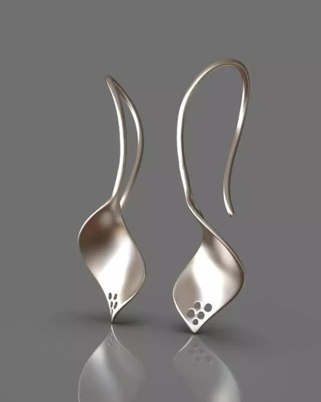 Light fashion earrings