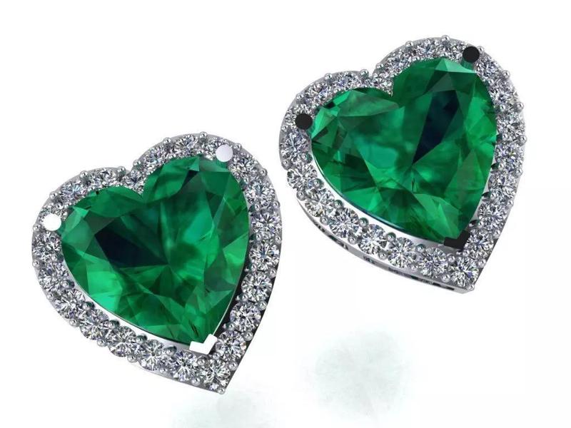 Heart earring