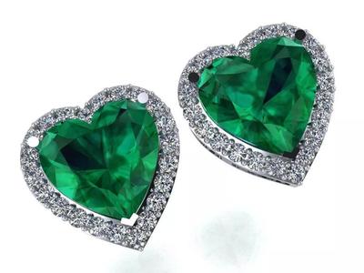 Heart earring