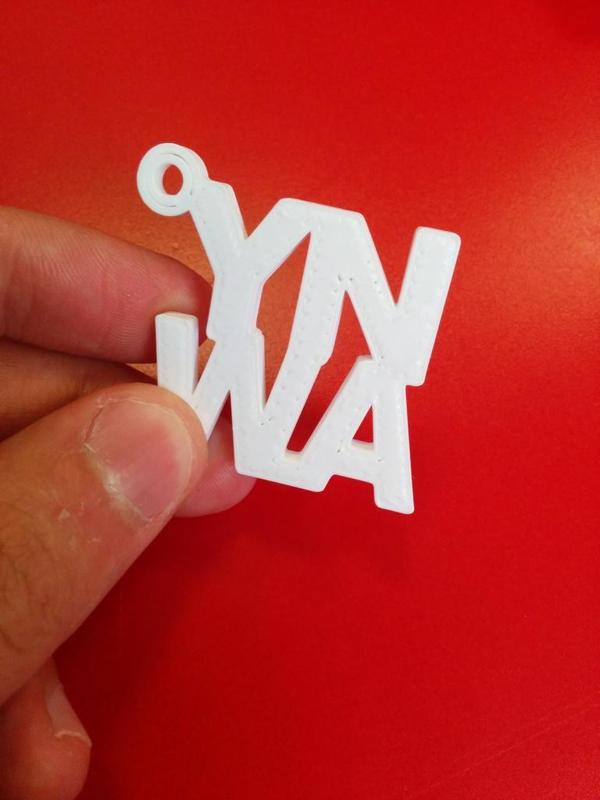 YNWA Keychain (You'll Never Walk Alone)