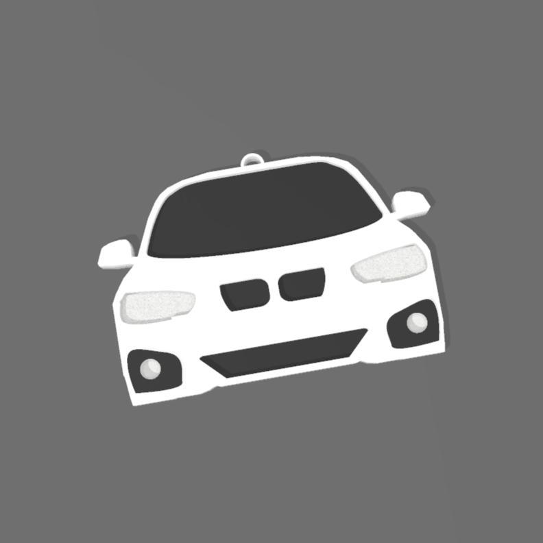 BMW F20 KEYCHAİN 2D CAR