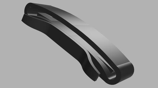 Bmw E30\E28 - sunroof assembly sliding jaw (OEM: 54 12 1 933 550)
