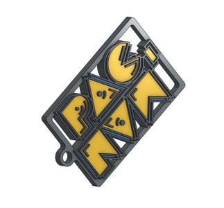 PAC-MAN COMPACT KEYCHAIN REDUCED MODE