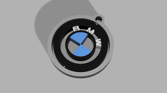 BMW rotating key ring