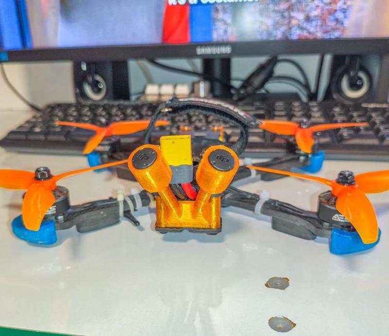DJI o4 pro air unit mount for Apex Evo