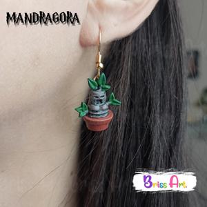 MANDRAGORA 3D EARRINGS