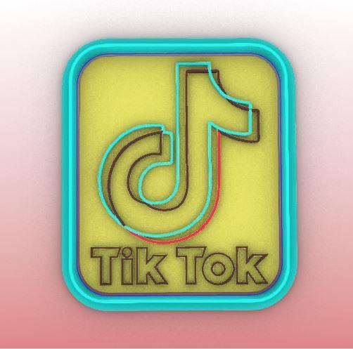 Tik tok cutter and stamp
