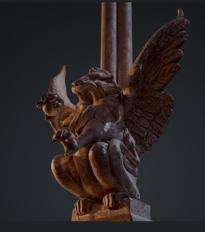 Hogwarts Gryffindor House Statue