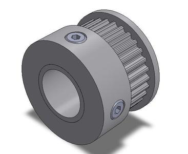 GT2 30T pulley int dia 10 mm