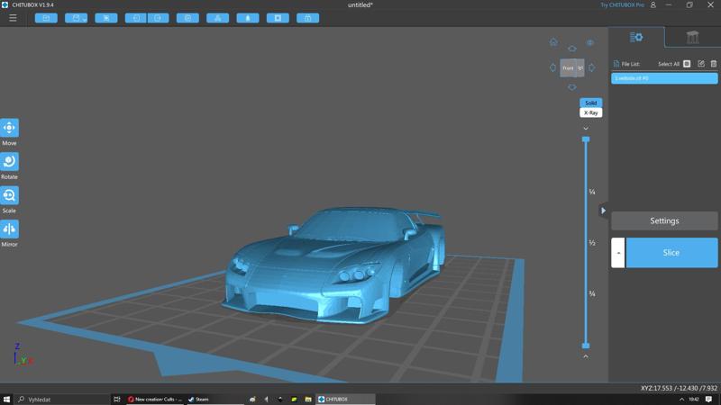 MAZDA RX7 VEILSIDE FROM FAST AND FURIOUS 3 WITHOUT WHEELS