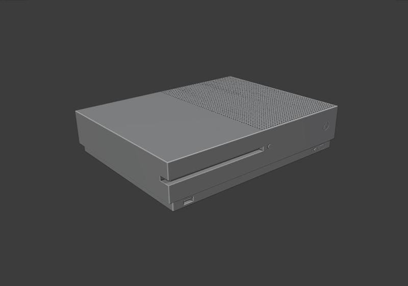 Xbox One S - Full Size Model Design