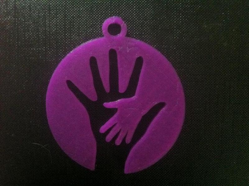Hand keychains