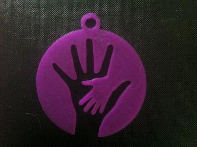 Hand keychains