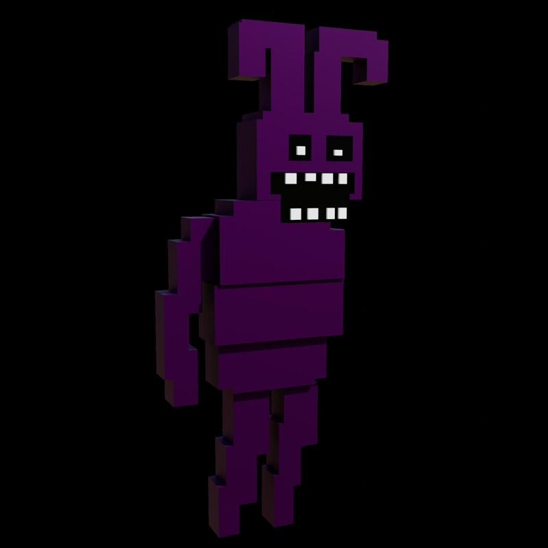 SHADOW BONNIE 8-BIT / FNAF