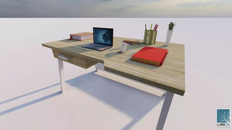 3D BILGISAYAR MASASI