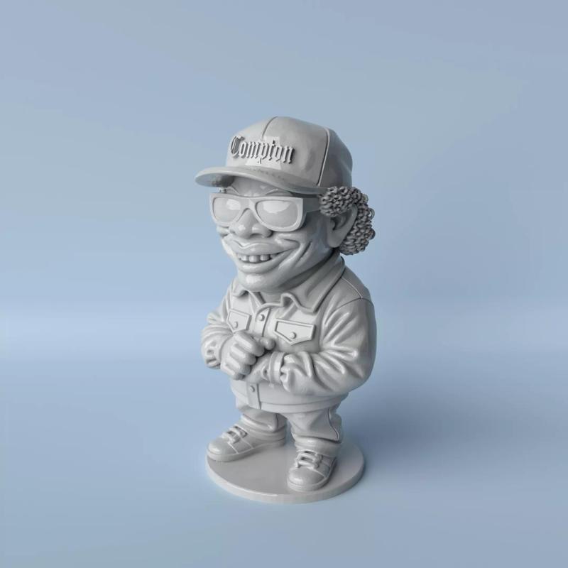 Eazy Hustle  Eazy-E Caricature Sculpture