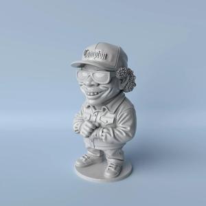Eazy Hustle  Eazy-E Caricature Sculpture