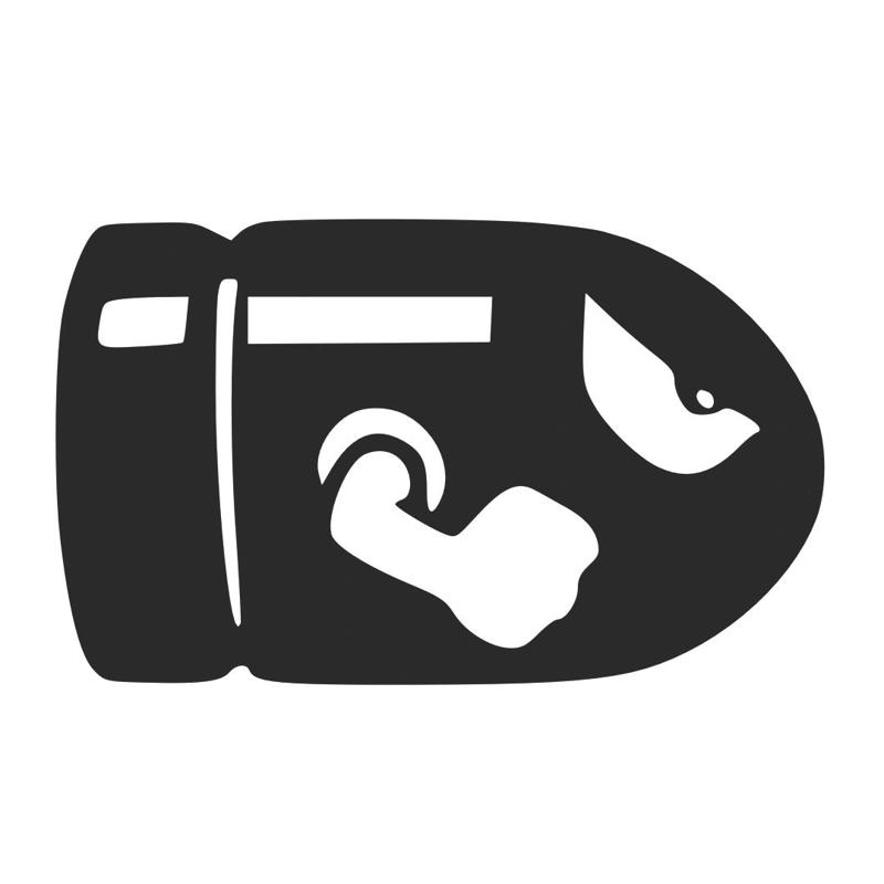 Bullet Bill Super Mario Bros Keychain