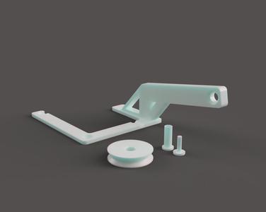 Creality CR-10 Filament guide/roller