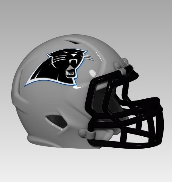 NFL CAROLINA PANTHERS HELMET