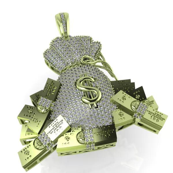 Money Bag Pendant