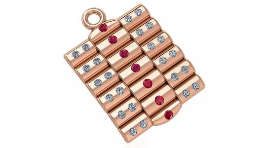 Watch Belt Light Charm Pendant Necklace