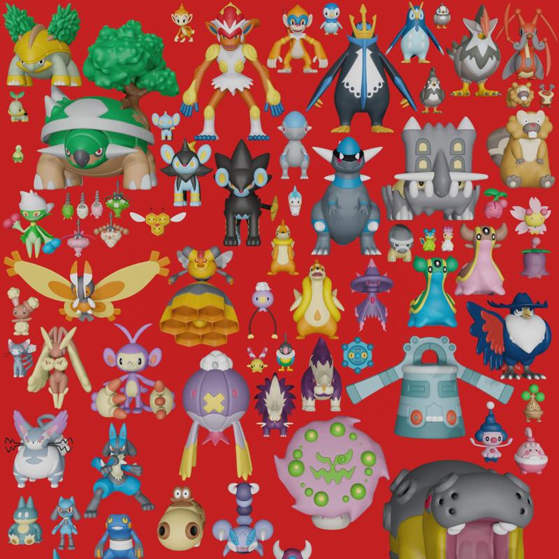 Pokemon No. 387-493 Generation IV Pack