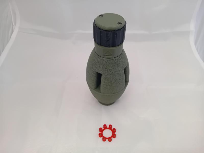 Airsoft Grenade M26 Impact Cap Twist Head Fuze M26 Lemon Style Sound Grenade "Meteorite" Reusable Grenade