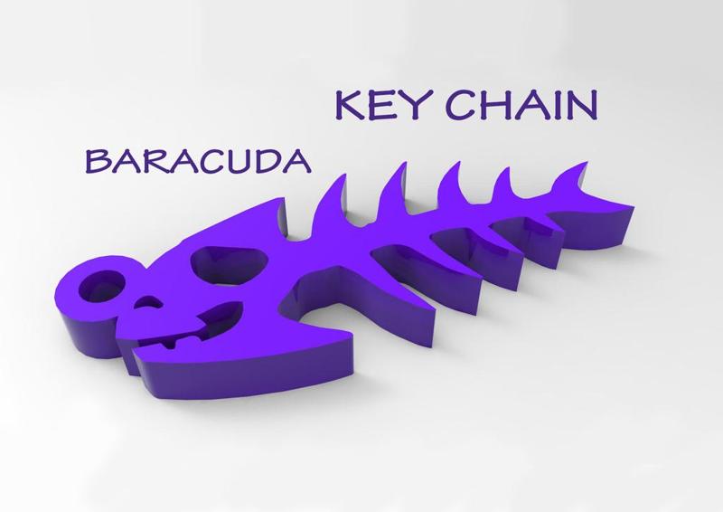 Baracuda key chain