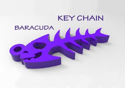 Baracuda key chain
