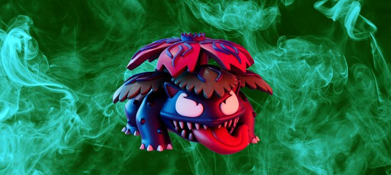 Venusaur Venom - Pokemon FAN ART
