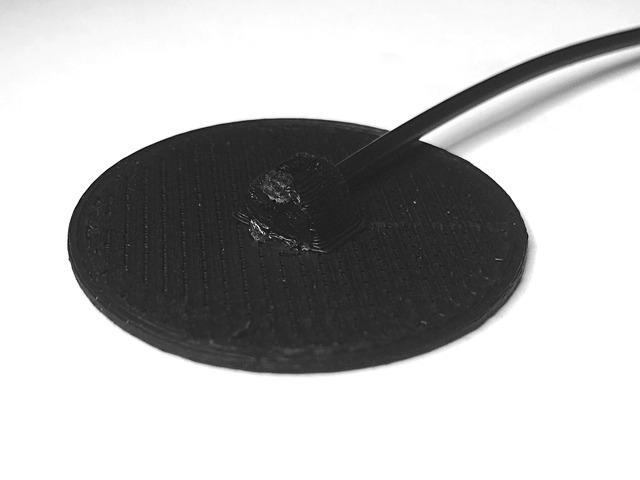 Earthing, TENS, ESD, EMG, EKG Sensors Electrode Patches with diam 2 mm holes